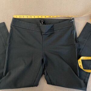 Ann Taylor Women's Charcoal Grey/Gray Stretch Cropped Pants: Size 12